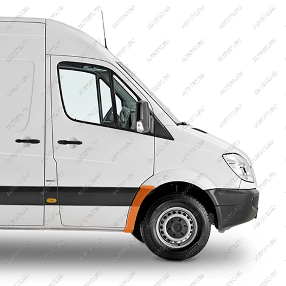 1 699 р. Сапожок переднего правого крыла Mercedes Sprinter 906 mini  Пороги-Авто rytzs  с доставкой в г. Воронеж
