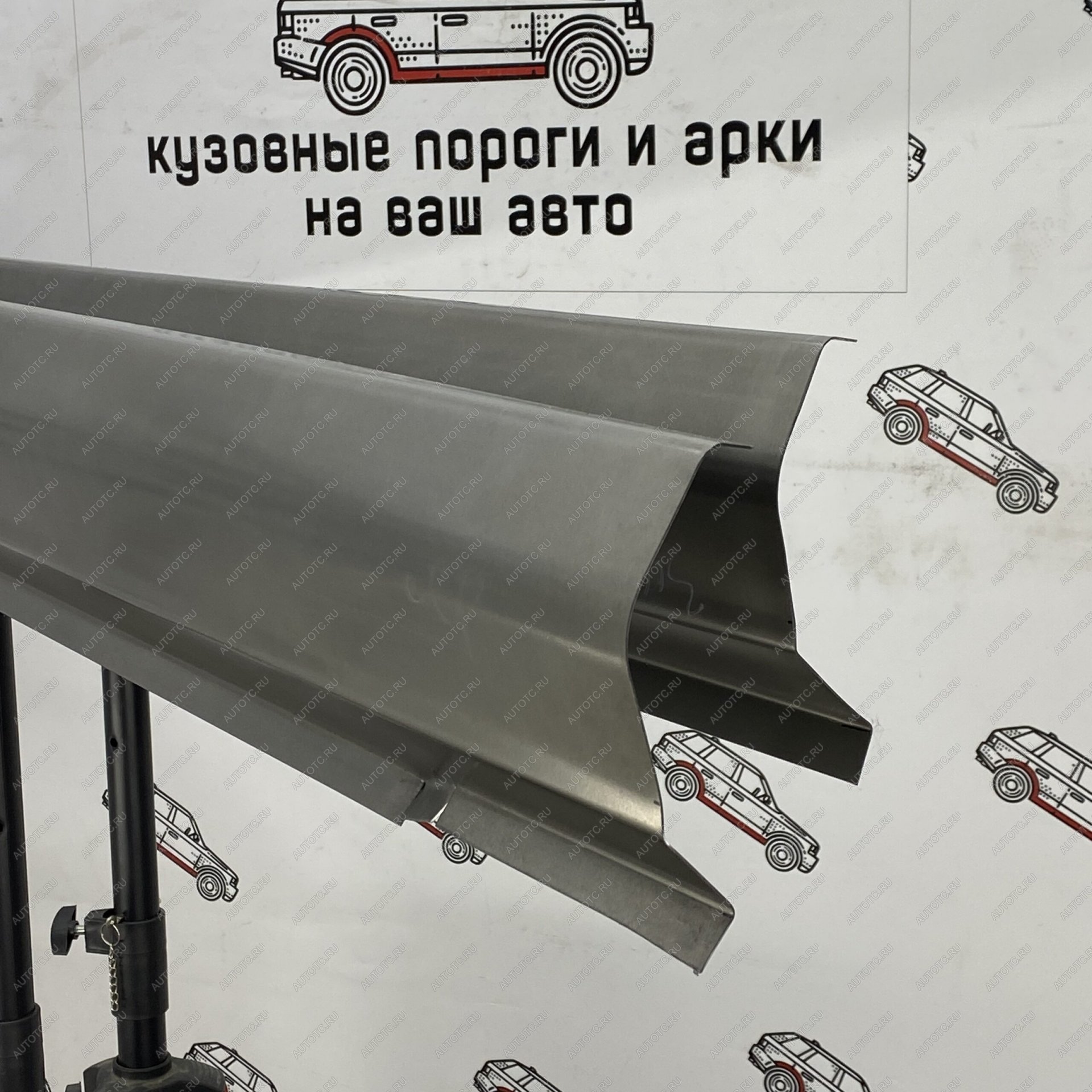 1 989 р. Chevrolet Lanos кузовные пороги  Пороги-Авто ycveg-02  с доставкой в г. Воронеж