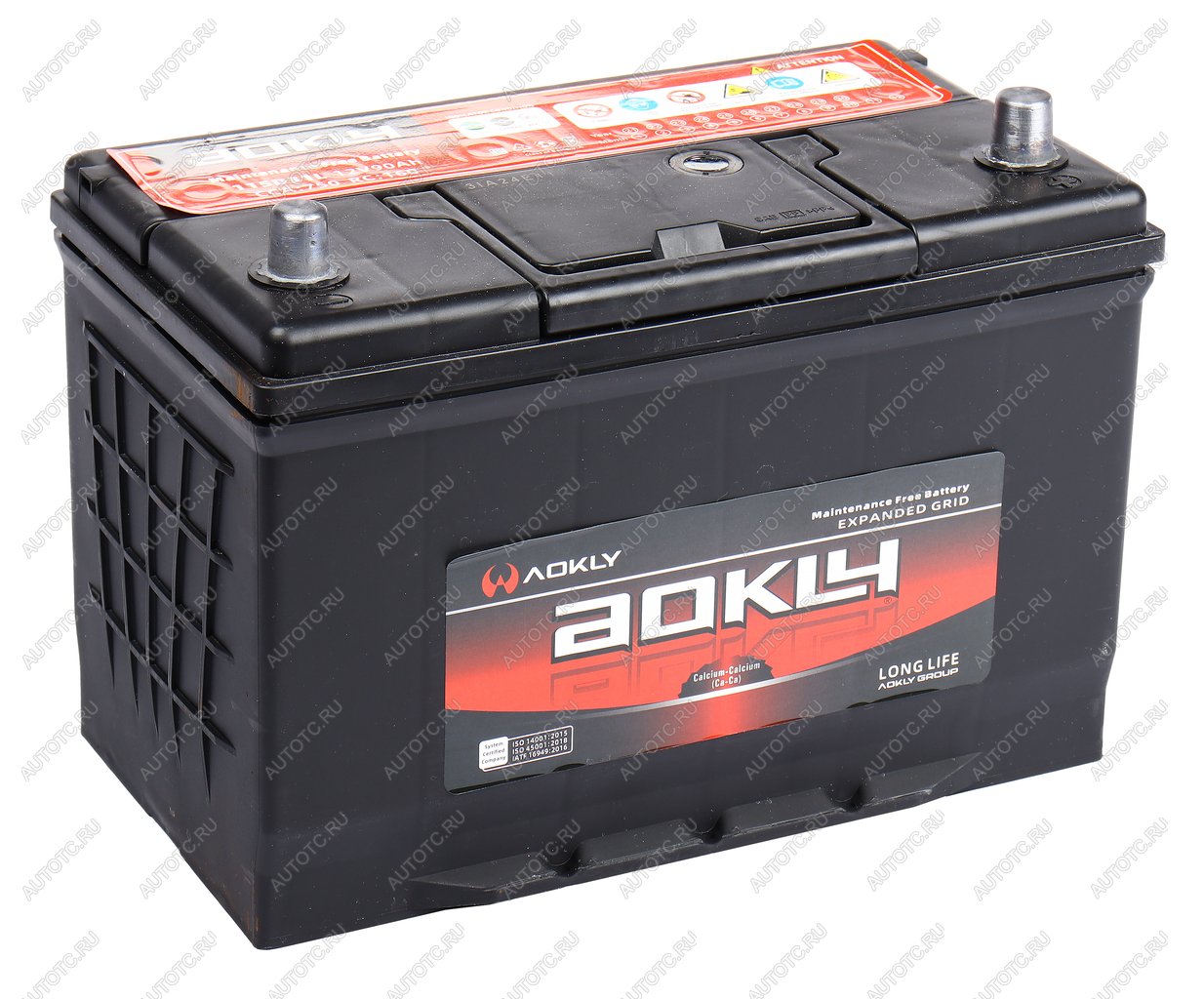 11 749 р. Аккумулятор AOKLY 90Ач обратная полярность AOKLY 6ст90(0) 115d31l  с доставкой в г. Воронеж
