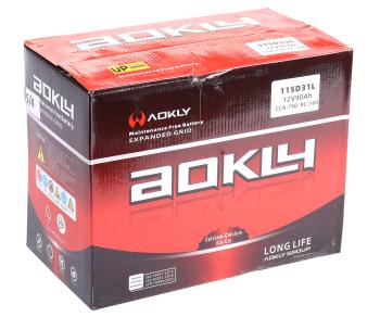 11 749 р. Аккумулятор AOKLY 90Ач обратная полярность AOKLY 6ст90(0) 115d31l  с доставкой в г. Воронеж. Увеличить фотографию 6