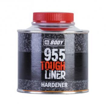 2 579 р. Антигравий белый сверхпрочное покрытие 600мл Tough Liner 955 с отвердителем 0.2л BODY BODY 9550100001  с доставкой в г. Воронеж. Увеличить фотографию 2