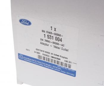7 999 р. Фланец FORD Focus (04-) системы охлаждения OE FORD 1531004  с доставкой в г. Воронеж. Увеличить фотографию 5