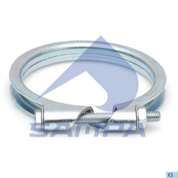 Хомут глушителя VOLVO FH10,12,16 SAMPA SAMPA 030.449