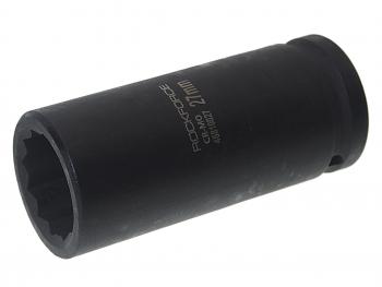 Головка торцевая 34 27мм 12-ти гранная ударная глубокая ROCKFORCE ROCKFORCE rf-46810027