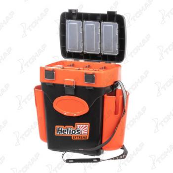 1 949 р. Ящик рыболовный зимний HELIOS FishBox (10л) оранжевый  156317  с доставкой в г. Воронеж. Увеличить фотографию 14