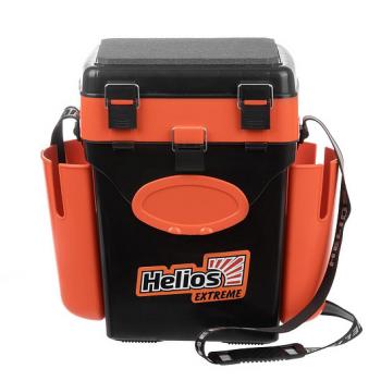 1 949 р. Ящик рыболовный зимний HELIOS FishBox (10л) оранжевый  156317  с доставкой в г. Воронеж. Увеличить фотографию 8
