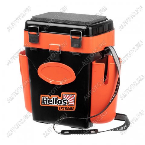 1 949 р. Ящик рыболовный зимний HELIOS FishBox (10л) оранжевый  156317  с доставкой в г. Воронеж