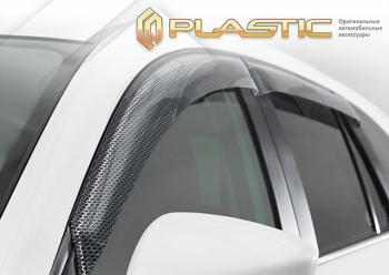 2 399 р. Дефлектора окон CA-Plastic  Toyota Alphard  H10 (2002-2008) дорестайлинг, рестайлинг (серия Art графит, Без хром.молдинга )  с доставкой в г. Воронеж. Увеличить фотографию 2