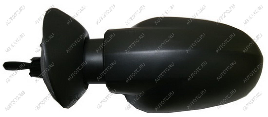 1 079 р. LOGAN 05- ЗЕРКАЛО ЛЕВ МЕХАН С ТРОСИК (convex) (Тайвань) ЧЕРН BodyParts rnlog05-450b-l  с доставкой в г. Воронеж