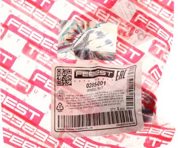 127 р. Гайка колеса М12х1.25х25 конус закрытая ключ 21мм NISSAN X-Trail (T30,T31) FEBEST FEBEST 0285001  с доставкой в г. Воронеж. Увеличить фотографию 3