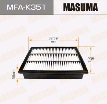 Фильтр воздушный SSANGYONG Actyon (09-),Kyron (09-),Actyon Sports (09-) (D2027) MASUMA MASUMA mfa-k351