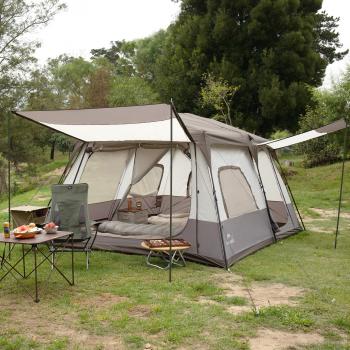 55 999 р. Палатка Naturehike Cape 12.9 быстросборная, серая  cnk2350ws016-mbr  с доставкой в г. Воронеж. Увеличить фотографию 5