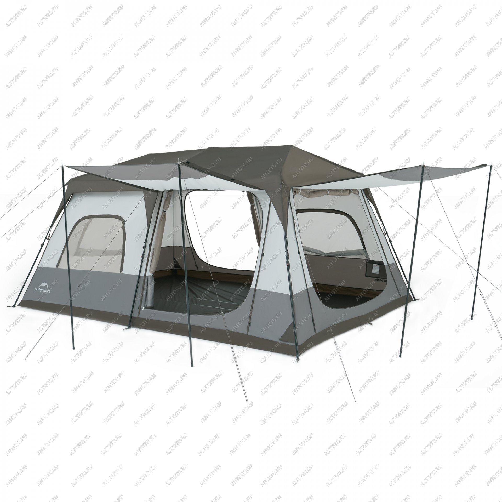 55 999 р. Палатка Naturehike Cape 12.9 быстросборная, серая  cnk2350ws016-mbr  с доставкой в г. Воронеж