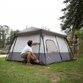 34 999 р. Палатка Naturehike Cape 8.3 быстросборная, серая  cnk2350ws014-mbr  с доставкой в г. Воронеж. Увеличить фотографию 4