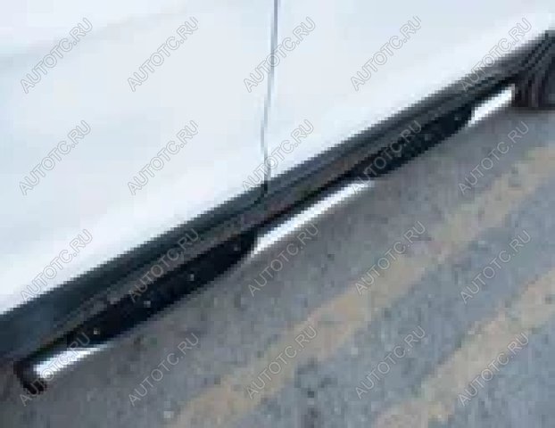 22 549 р. Пороги труба с накладками SLITKOFF  CITROEN C-crosser (2007-2012) (d76 мм)  с доставкой в г. Воронеж