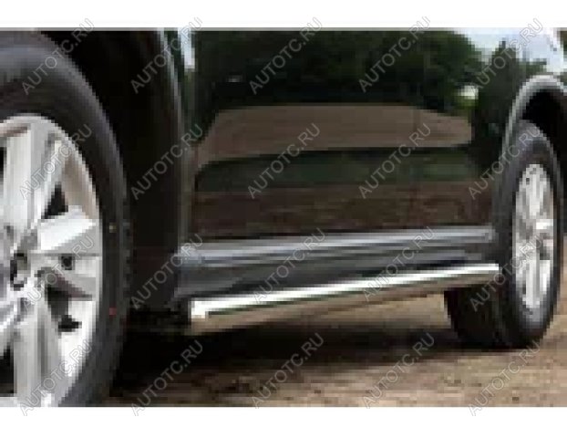 23 799 р. Пороги труба SLITKOFF  CITROEN C-crosser (2007-2012) (d76 мм)  с доставкой в г. Воронеж