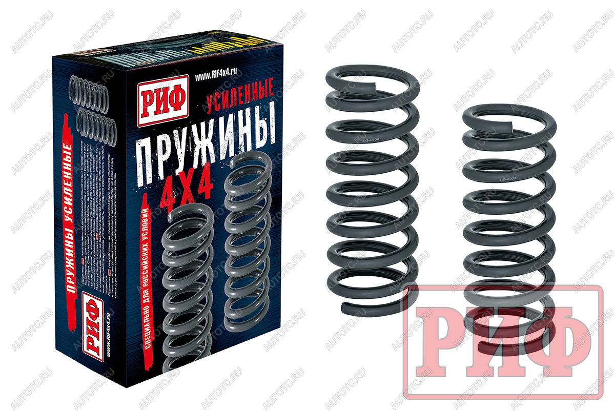 7 799 р. Пружины РИФ передние штатные Chevrolet Niva  03-040a  с доставкой в г. Воронеж