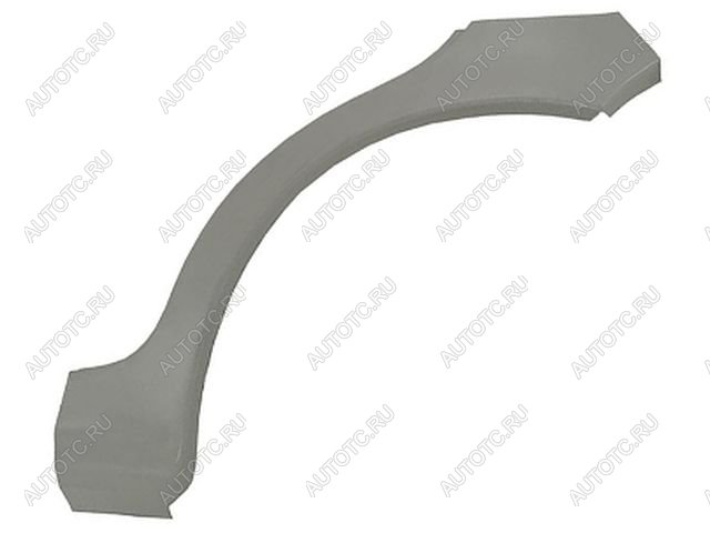 2 899 р. MATIZ 01- АРКА РЕМ.КРЫЛА ЗАДН ЛЕВ (Китай) BodyParts dwmiz01-490-l  с доставкой в г. Воронеж