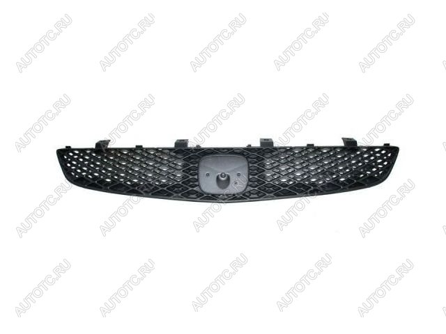1 299 р. Решетка радиатора (пр-во Тайвань) BODYPARTS  Honda Civic  EU (2000-2003) хэтчбэк 5 дв. дорестайлинг (серебристо-черная)  с доставкой в г. Воронеж