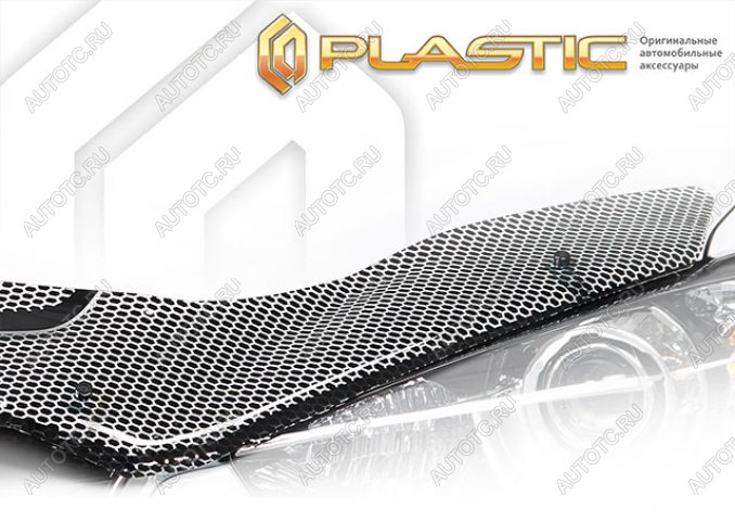 2 299 р. Дефлектор капота (рынок Японии) CA-Plastic  Honda StepWagon  RP6,RP7, RP8 (2022-2025) минивэн дорестайлинг (серия  Art черная)  с доставкой в г. Воронеж