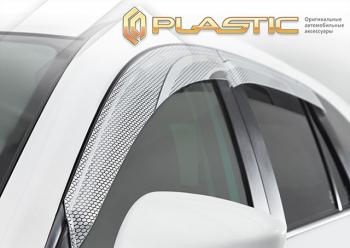 2 199 р. Дефлектора окон CA-Plastic  Nissan Sentra  7 (2014-2017) B17 (серия Art серебро)  с доставкой в г. Воронеж. Увеличить фотографию 2