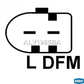 27 999 р. Генератор VW Golf (04-14) AUDI A3 (08-13) SEAT Leon (06-13) SKODA Octavia (09-13) KRAUF KRAUF alv1985ba  с доставкой в г. Воронеж. Увеличить фотографию 3