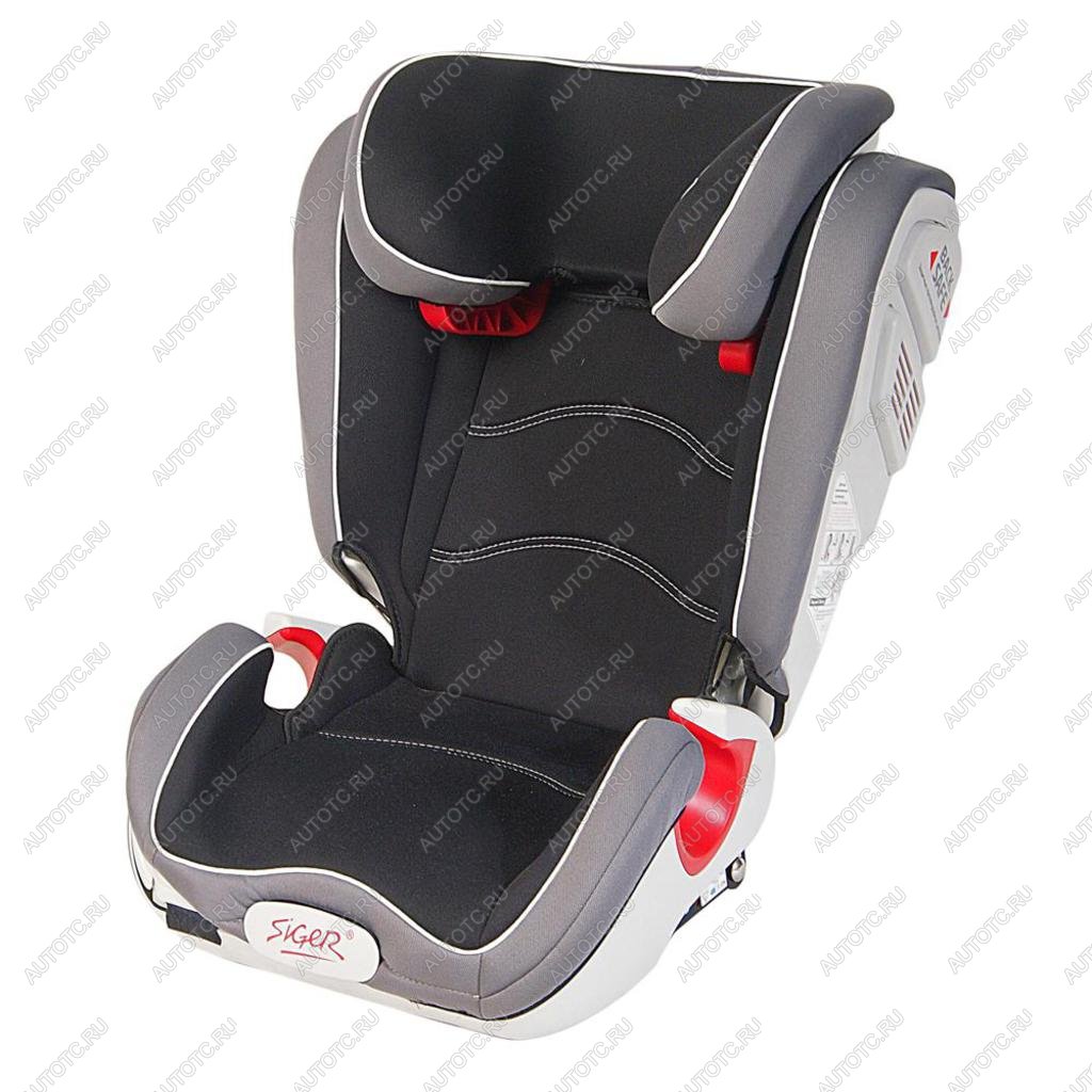 9 899 р. Автокресло детское 15-36кг (II-III) 3-12лет черное Isofix Олимп SIGER SIGER kres1480  с доставкой в г. Воронеж