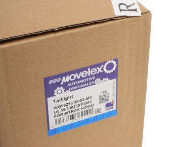 2 169 р. Фонарь задний SITRAK HOWO правый MOVELEX MOVELEX wg9925810002-mx  с доставкой в г. Воронеж. Увеличить фотографию 6