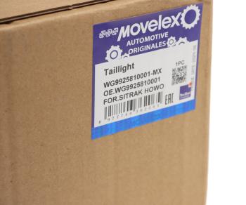 1 999 р. Фонарь задний SITRAK HOWO левый MOVELEX MOVELEX wg9925810001-mx  с доставкой в г. Воронеж. Увеличить фотографию 6