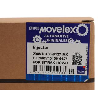 14 499 р. Форсунка SITRAK HOWO дв.MC13 топливная MOVELEX MOVELEX 200v101006127-mx  с доставкой в г. Воронеж. Увеличить фотографию 6