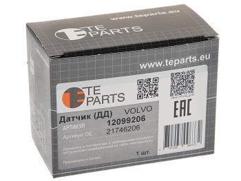 5 949 р. Датчик давления RENAULT VOLVO FH,FM,FMX,NH выхлопной системы TE PARTS TE PARTS 12099206  с доставкой в г. Воронеж. Увеличить фотографию 3
