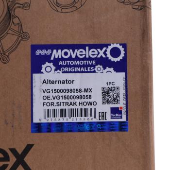 10 649 р. Генератор SITRAK HOWO MOVELEX MOVELEX vg1500098058-mx  с доставкой в г. Воронеж. Увеличить фотографию 4