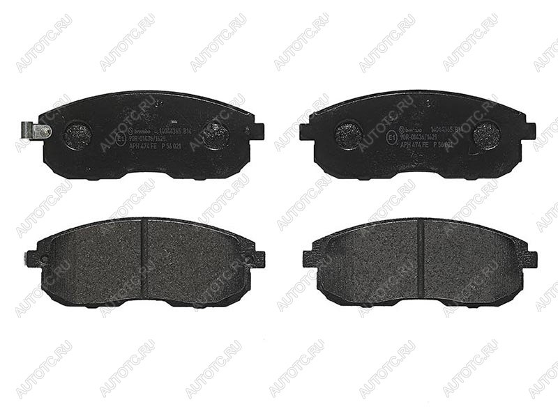 3 089 р. Колодки тормозные перед NISSAN TEANA 32  VQ25JUKE F15 MR16DD BREMBO P56021  с доставкой в г. Воронеж