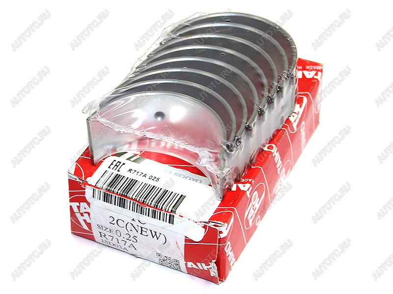1 199 р. Вкладыши шатунные к-т 0,25 TOYOTA CORONACALDINATOWN ACE 2C2C-T3C-T 94- TAIHO R717A 025  с доставкой в г. Воронеж