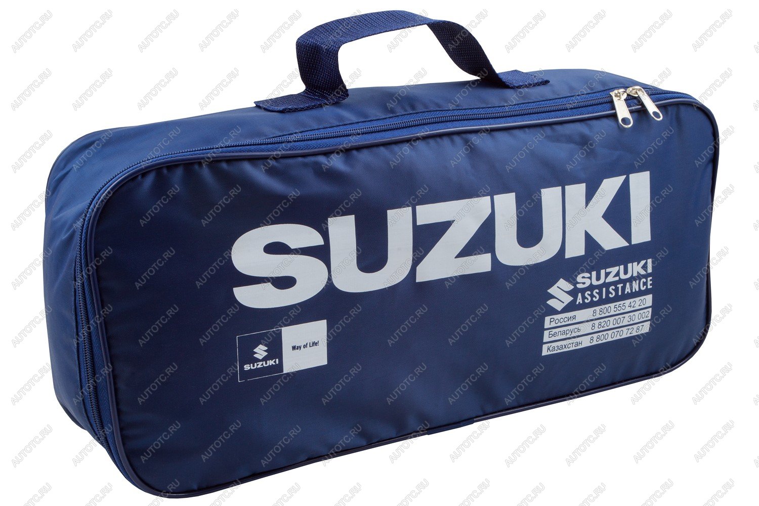 799 р. Сумка текстиль SUZUKI (RS) с логотипом SUZUKI (синяя) Autofamily tl-826.1  с доставкой в г. Воронеж