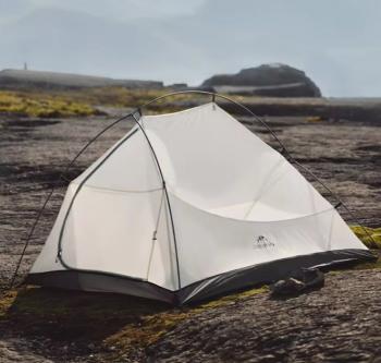 18 999 р. Палатка Naturehike Cloud Up Pro Si 2-местная, алюминиевый каркас, серая  cnk2350ws020-lg2  с доставкой в г. Воронеж. Увеличить фотографию 2