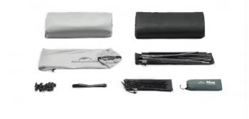 23 449 р. Палатка Naturehike Cloud Up tents UL Si 2-местная, алюминиевый каркас, серая  cnk2450ws017-g2  с доставкой в г. Воронеж. Увеличить фотографию 8