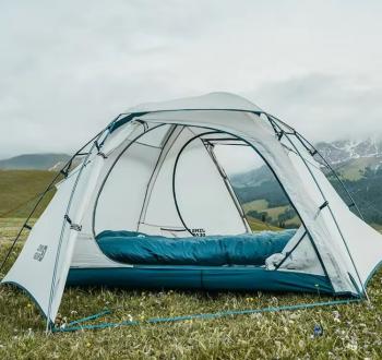 29 699 р. Палатка Naturehike Jims Gear Si 1-местная, алюминиевый каркас, сверхлегкая, белая  cnk2350ws011-sw1  с доставкой в г. Воронеж. Увеличить фотографию 4