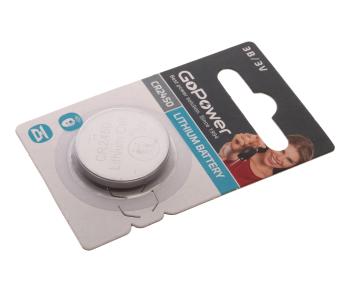 Батарейка CR2450 3V таблетка (пульт сигнализации, ключ) блистер 1шт. Lithium GOPOWER GOPOWER 00-00023125
