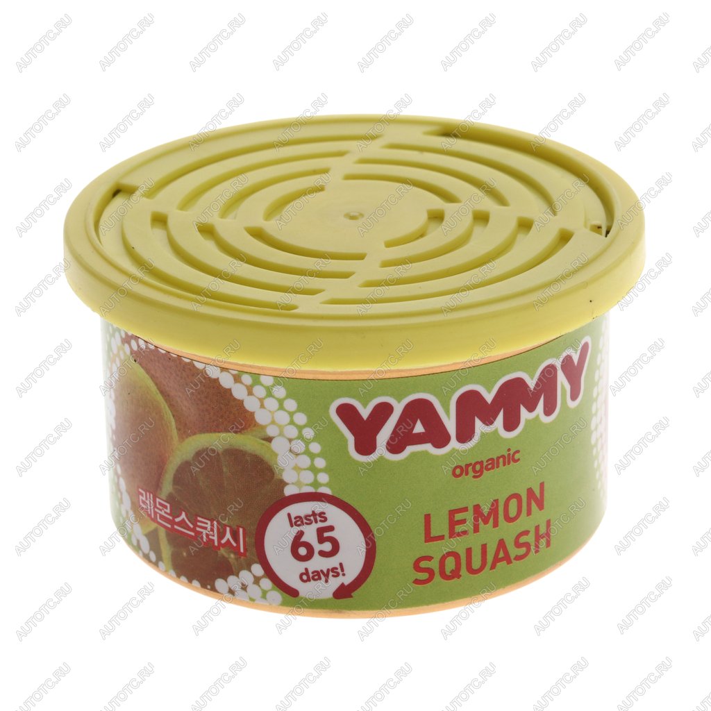 369 р. Ароматизатор на панель приборов (лимонный сквош) 55г Organic YAMMY YAMMY d013  с доставкой в г. Воронеж