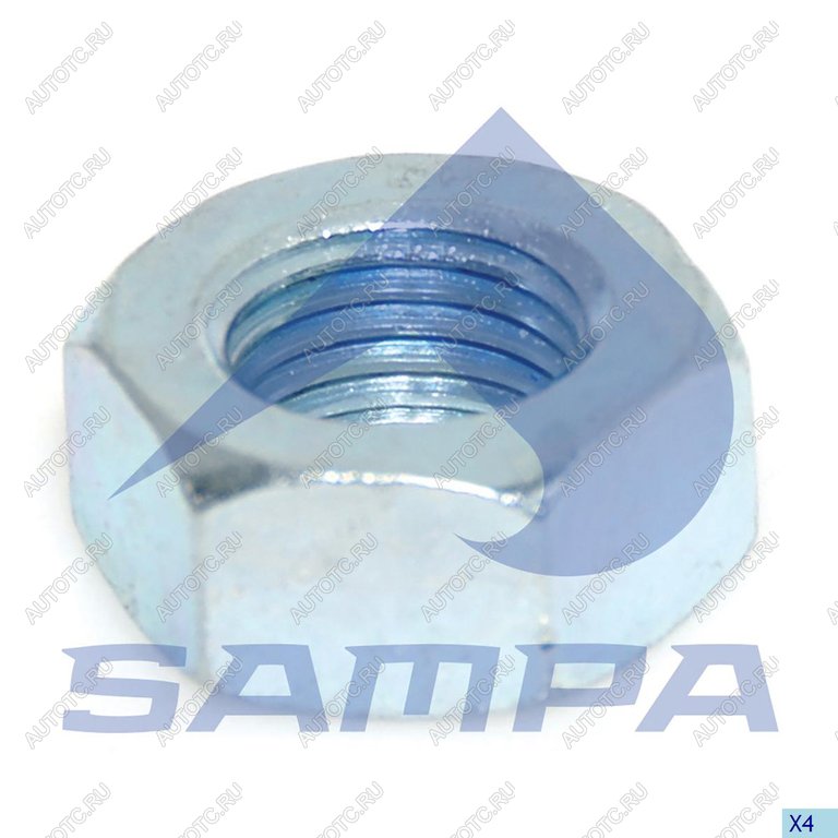 32 р. Гайка MAN вала карданного (M14х1.5мм) SAMPA SAMPA 104.171  с доставкой в г. Воронеж