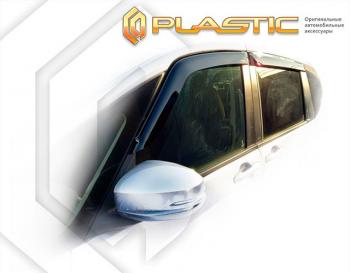 2 079 р. Дефлектора окон (рынок Японии) CA-Plastic  Honda Freed  GB7,GB8,GB5,GB6 (2019-2024) минивэн рестайлинг (серия Classic полупрозрачный)  с доставкой в г. Воронеж. Увеличить фотографию 2
