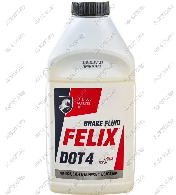 209 р. Жидкость тормозная FELIX ДОТ 455гр ГСМ ГСМ 430130005  с доставкой в г. Воронеж