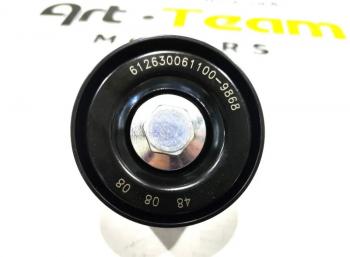4 779 р. Ролик промежуточный натяжителя ремня WP12WP13 SHACMAN ОРИГИНАЛ SHACMAN 612630061100  с доставкой в г. Воронеж. Увеличить фотографию 2