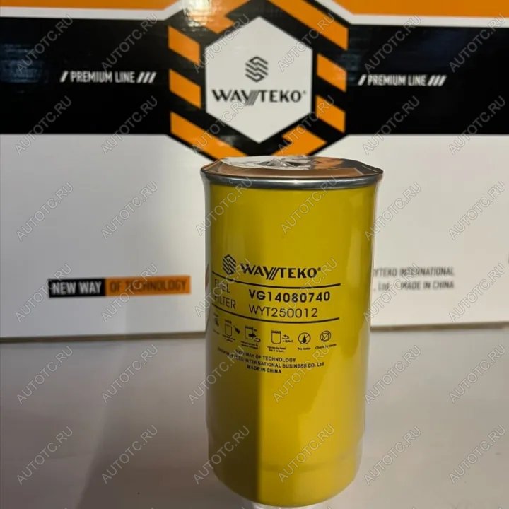 649 р. Фильтр топливный Евро2 грубой очистки  WAYTEKO PREMIUM VG14080740 (!!!УЦЕНКА: возможен нетоварный вид!!!) WAYTEKO PREMIUM vg14080740  с доставкой в г. Воронеж