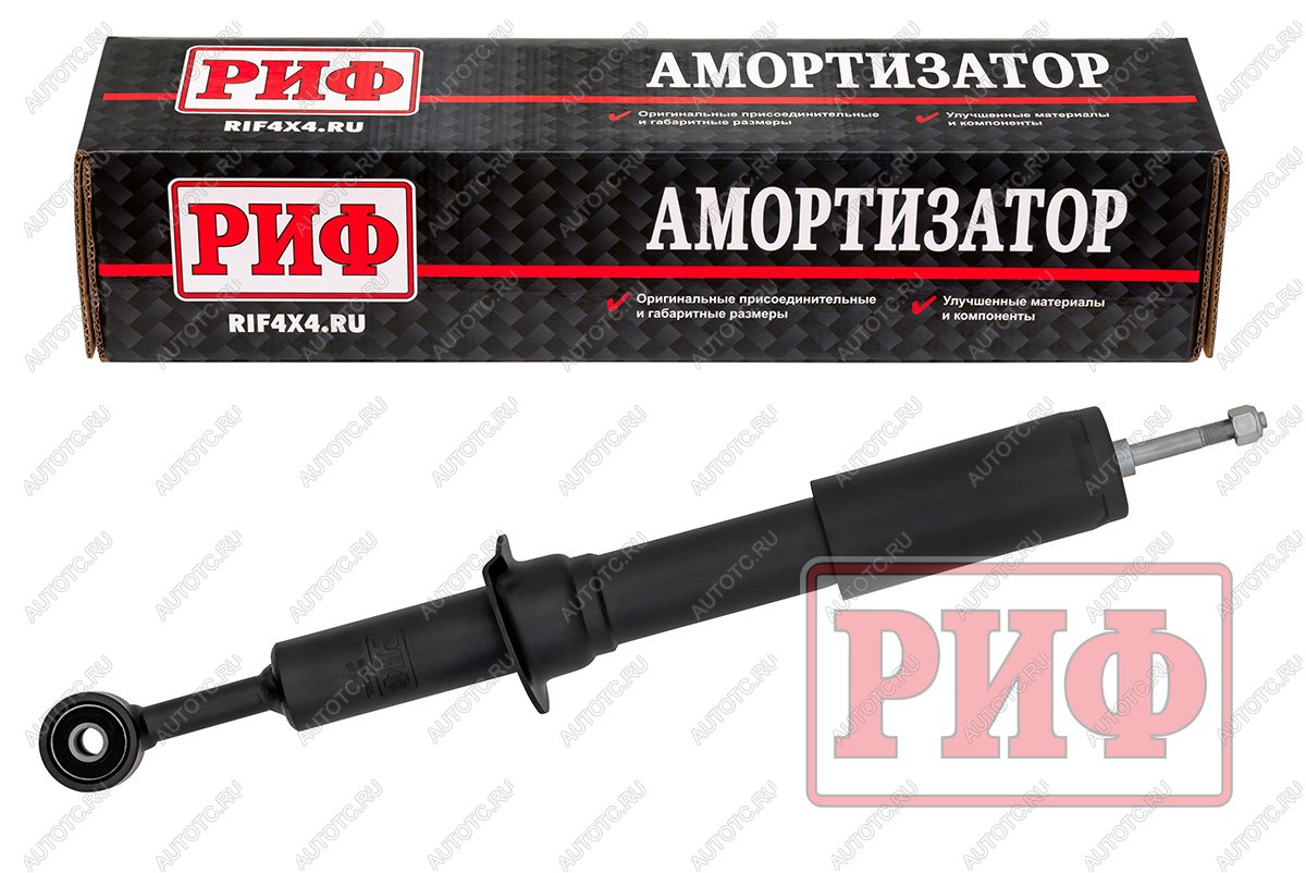 8 059 р. Амортизатор передний газовый РИФ Toyota Hilux AN120 дорестайлинг (2016-2020) (штатный)  с доставкой в г. Воронеж