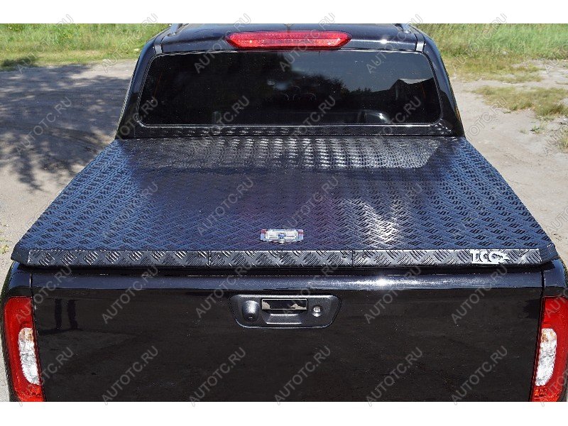 77 999 р. Крышка кузова ТСС Тюнинг  Foton Tunland G7 (2022-2025) Double Cab (алюминий Black)  с доставкой в г. Воронеж