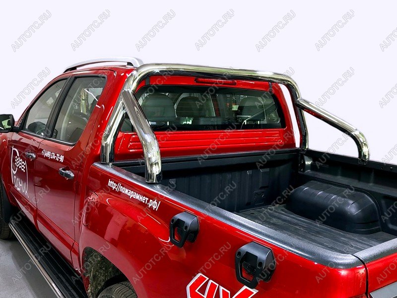 54 999 р. Защита кузова 76,1 мм ТСС Тюнинг FOTON Tunland G7 2.0 Diesel АКПП 4WD 2024  fottung72424  с доставкой в г. Воронеж