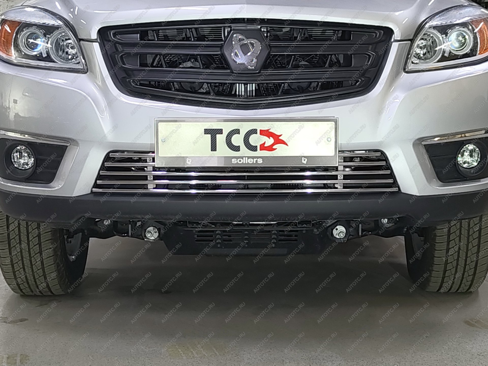 5 599 р.  ТСС Тюнинг SOLLERSST6 2023- - Решетка радиатора 12 мм  solst62313  с доставкой в г. Воронеж
