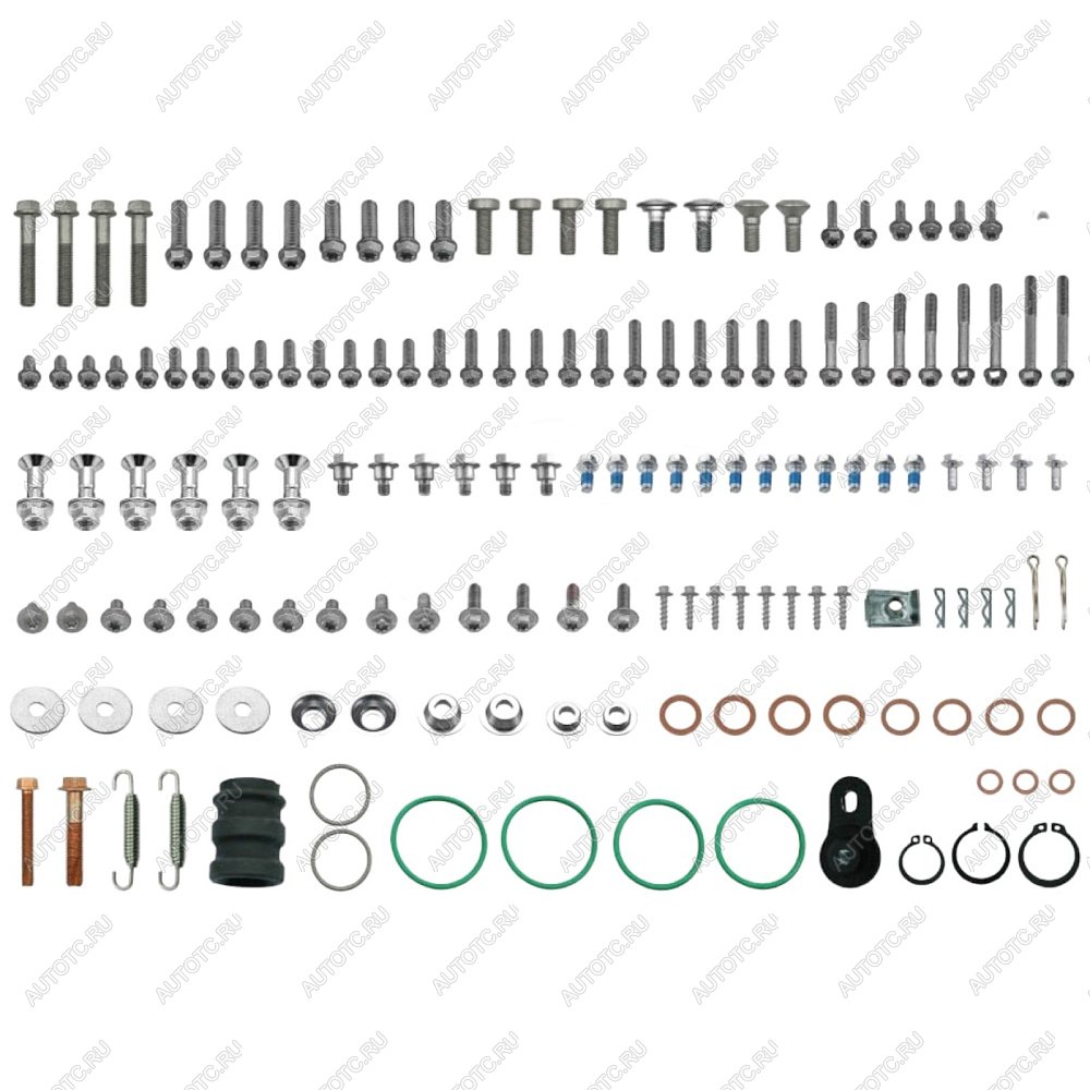 4 749 р. Комплект крепежа ACCEL KTM SX85 02-23, SX125 02-23, EXC125 02-16, SX150 09-23  bkp-502  с доставкой в г. Воронеж